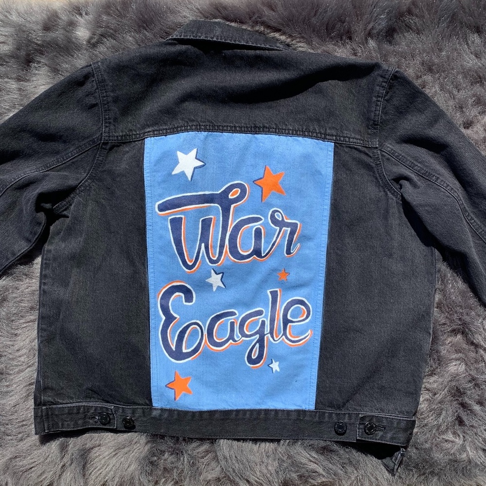 Hand Painted Jean Jacket